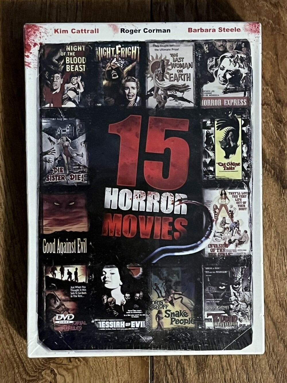15 Horror Movies Volume 2    - DVD - NEW